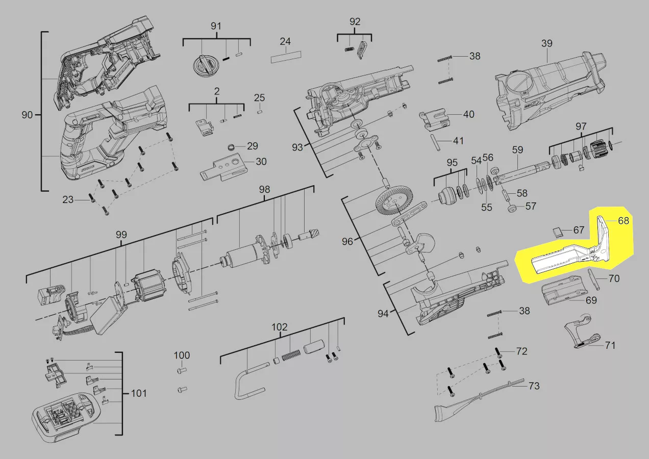 plaque de base réf. 4931465750 AEG